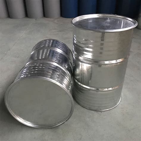 Steel Drum 210 Liter Oil Drum Metal 200l Galvanized Barrels China