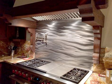 Custom Currents Backsplash Installation Kitchen Inspiration Design