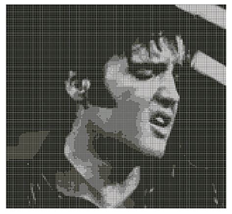 Elvis Presley Pattern | Stitch face, Elvis presley, Elvis