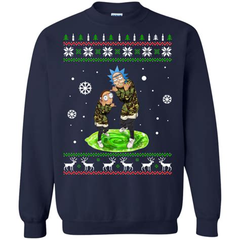 Maybe you would like to learn more about one of these? Rick And Morty Supreme Christmas Sweatshirt - Allbluetees ...