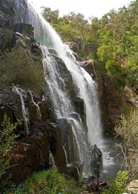 Waterfalls Waterfall In The Grampians National Park Australia Stock