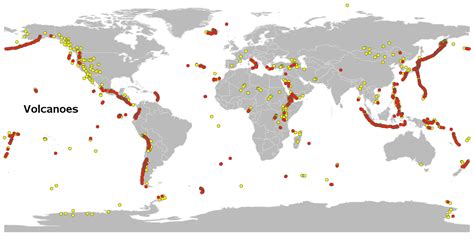 Volcanoes Of The World Sasgraph Map
