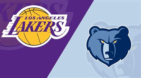 Memphis Grizzlies Vs Los Angeles Lakers Starting Lineups