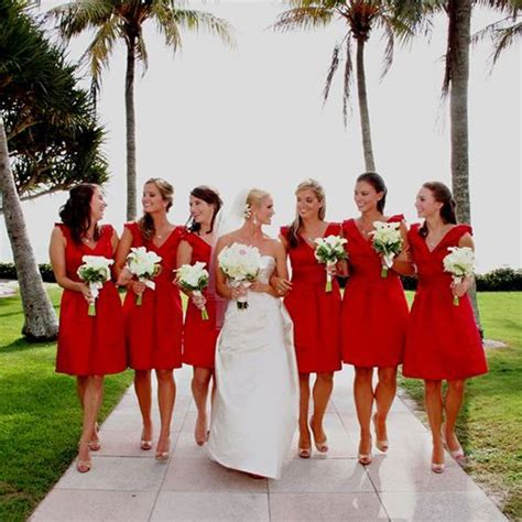 Having a beach wedding is all about looking as natural as possible which is why all the dresses in the whole style of our beach wedding dresses keep a minimalist design that's simple and natural. Beach wedding, short #Red #Bridesmaid #Dresses ♥ For an ...