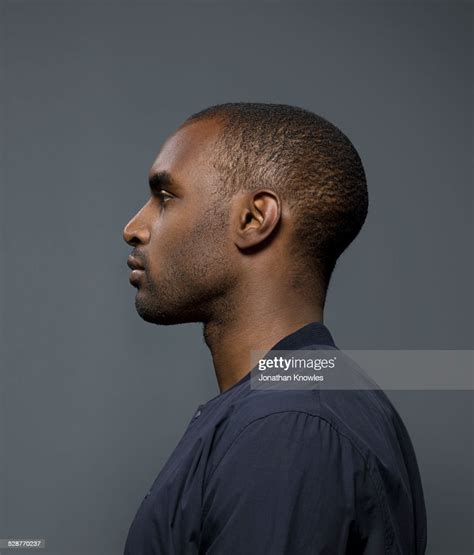 Side Portrait Of A Dark Skinned Male Photo Getty Images
