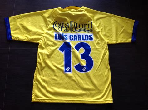 Estadio antonio coimbra da mota. Estoril Praia Home football shirt 2002 - 2003. Added on ...