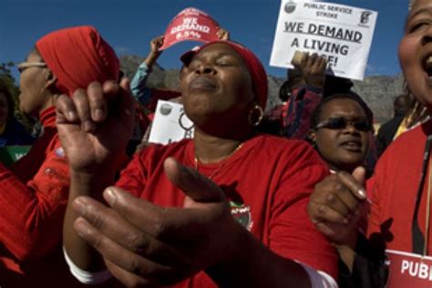 South Africa Public Sector Strike Highlights Crisis Green Left