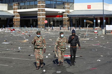 At Least 45 Dead During Looting Rioting In South Africa