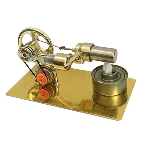 Single Cylinder Stirling Engine Model Kit With Led For Science Experim