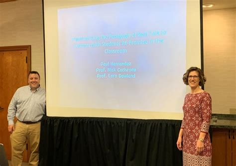 Mwcc Faculty Present At National Conference Mount Wachusett Community College