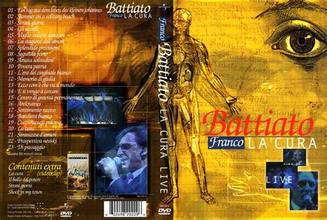 After that none of our. Copertina cd Franco Battiato - La Cura Live, cover cd ...