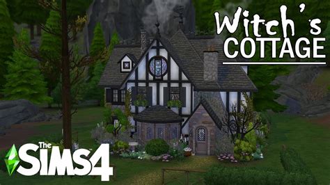 Witchs Cottage 🔮 Sims 4 Speed Build Nocc Youtube