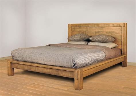 Vallejo Rustic Amish Platform Bed Countryside Amish Furniture Rustic Bedroom Furniture Modern