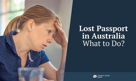 lost passport in australia report and replace