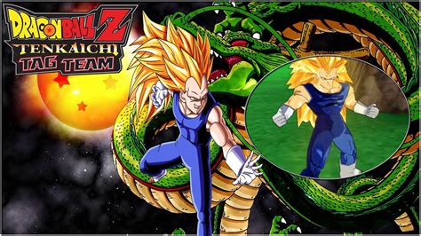 Spike developed the playstation the gameplay of the tenkaichi tag team is quite similar to that of the budokai tenkaichi series. Dragon Ball Z Tenkaichi Tag Team | Super Saiyan 3 Vegeta ...