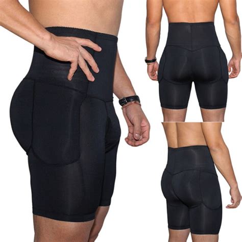 Men Padded Underwear Butt Lifter Buttocks Bum Enhancer Brief Panties