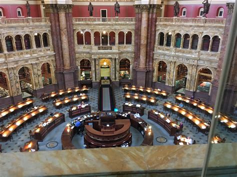 Reading Room Washington Library Of Congress Main Reading Room In