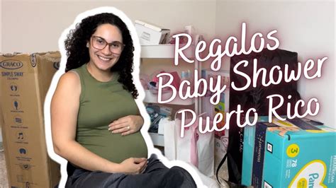 Regalitos De Mi Baby Shower En Puerto Rico Youtube