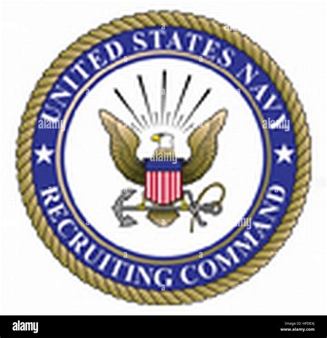 United States Navy Recruiting Command Seal Stock Photo 129989514 Alamy