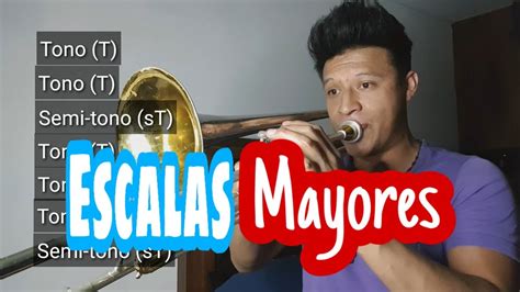 Escalas Mayores Para Tuba TrombÓn Trompeta Diego Medina Youtube