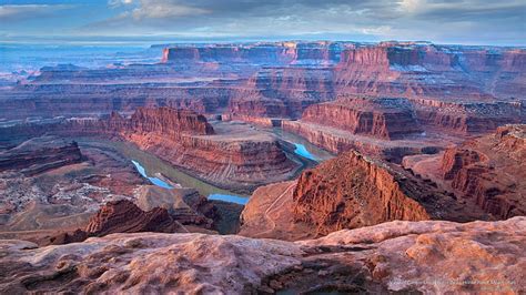 Hd Wallpaper View Of Canyonlands From Dead Horse Point Moab Utah