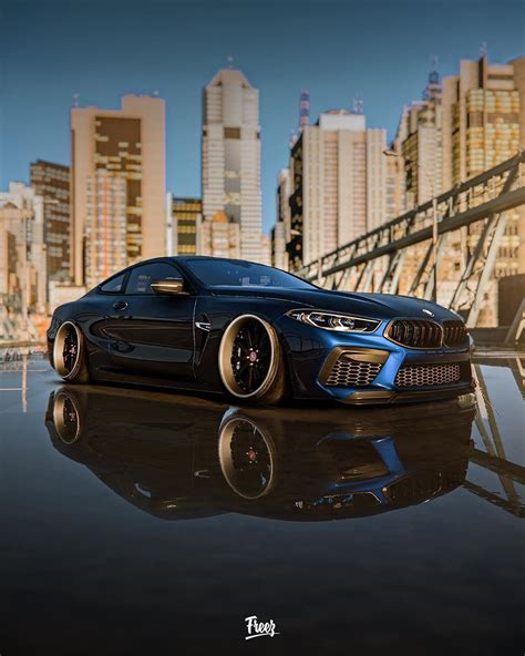 BMW M8 with Custom Wheels Looks Like a Need for Speed Car - autoevolution