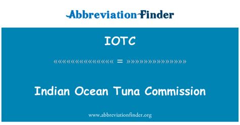 Iotc Definición Comisión De Atún Del Océano Índico Indian Ocean Tuna Commission