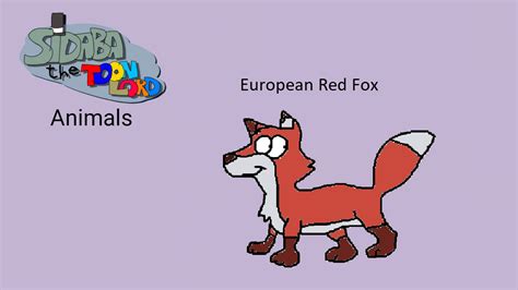 Sttl Animals European Red Fox By Sidabathetoonlord Deviantart Stuff