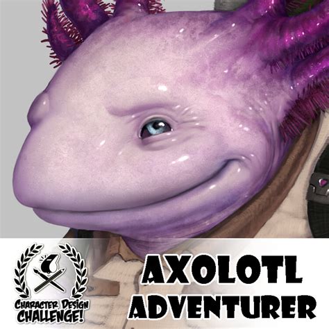 Artstation Axolotl Adventurer Cdc 2019 12