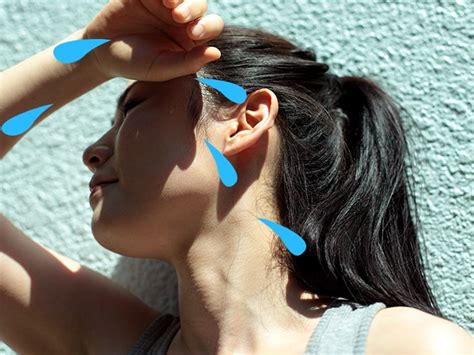 how to stop excessive sweating self