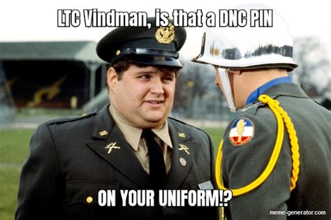 Ltc Vindman Is That A Dnc Pin On Your Uniform Meme Generator