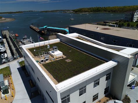 Hingham MBTA Ferry Terminal - Hingham, MA — Recover Green Roofs