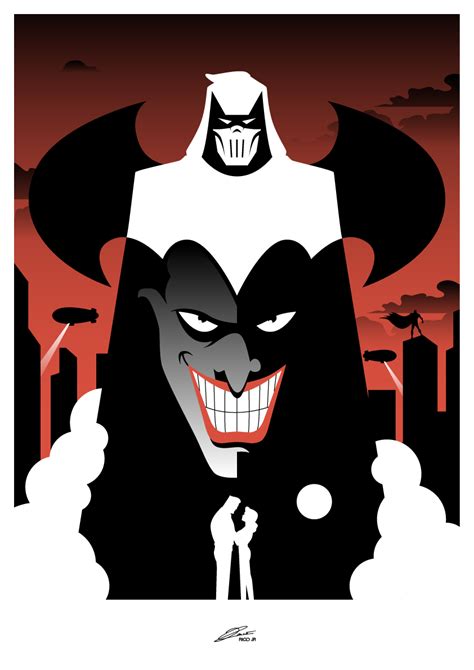 Batman Mask Of The Phantasm Poster Art Rico Jr Posterspy