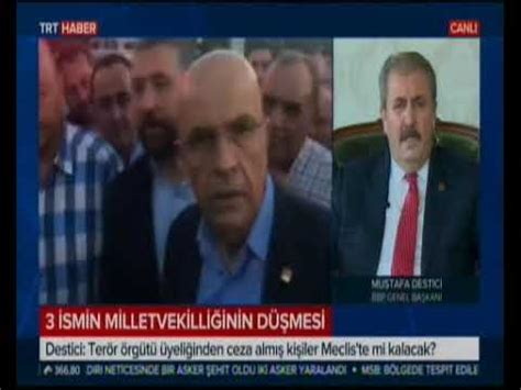 Trt haber canlı izle, trt haber kanalı devlete bağlı olarak yayın yapan kanallardan biri konumunda olmaktadır. Genel Başkanımız Sayın Mustafa Destici TRTHABER ...