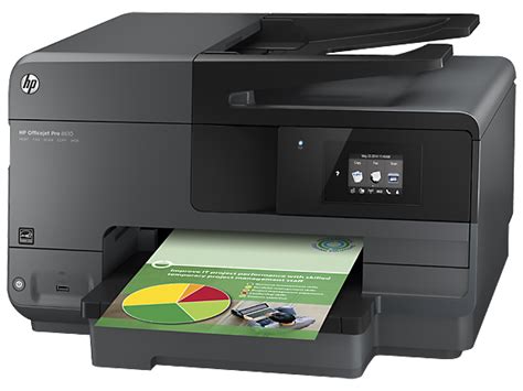 You should install your printer driver directly from the driver file downloaded from this page. HP® Officejet Pro 8610 e-All-in-One Printer