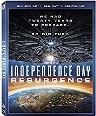 Independence Day Resurgence Blu Ray Review
