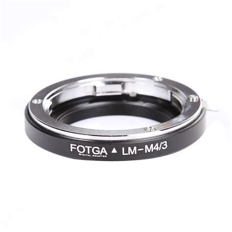 fotga adapter ring for leica m mount lens to panasonic olympus micro 4 3 m4 3 e p5 e 5 e p3 e p2