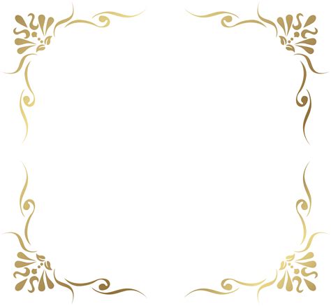 Decorative Frame Border Png Picture Gallery Yopricevi