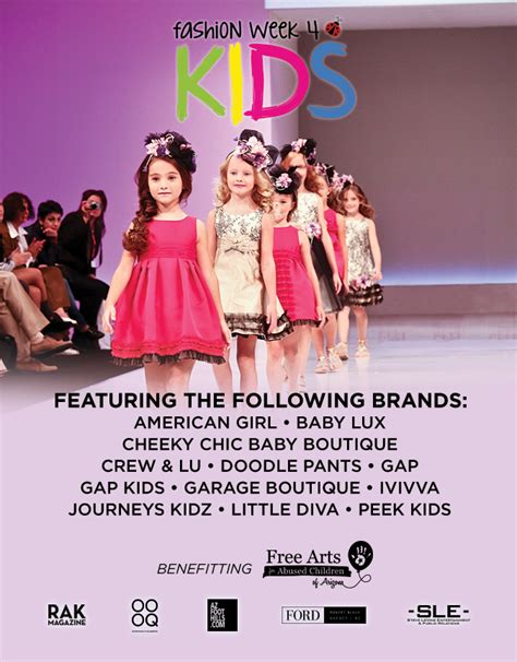 Fashion Week 4 Kids Announces Fashion Show Lineup Sponsored