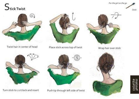 Holding your low ponytail in your left hand, use your right hand to. easy bun | Twist hairstyles, Hair looks, Diy hairstyles