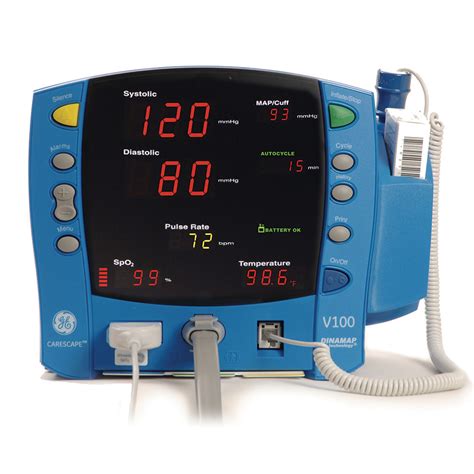 Ge Carescape V100 Vital Signs Monitor Jaken Medical Ph