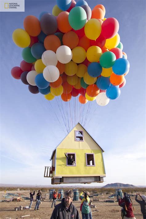 Pixar Animated Film Up Inspired Floating House Gadgetsin