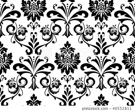 It will surely turn your simple room into a room that looks majestic that guests will definitely love. Floral pattern. Vintage wallpaper in the Baroque - Stock ...