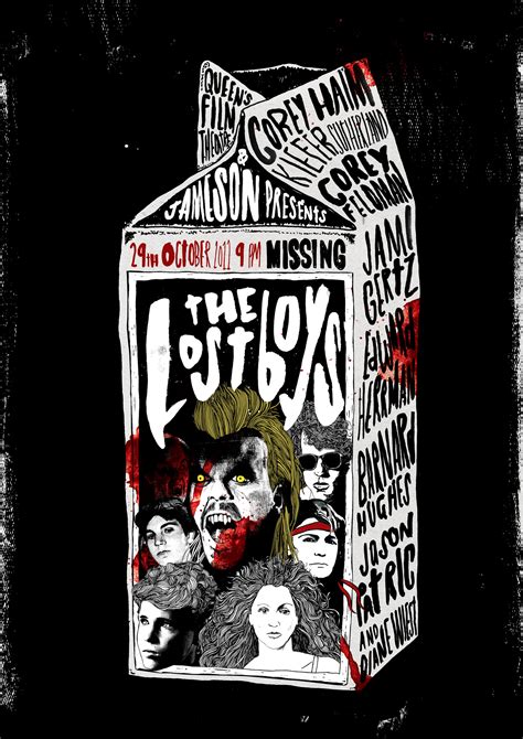 Lost Boys Poster Peter Strain Projects Debut Art