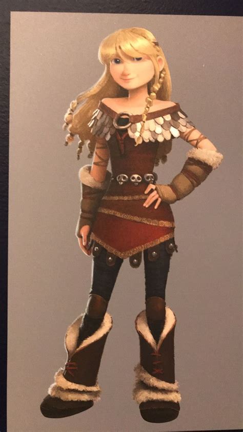 Its A Deleted Possible Outfit For Astrid That Httyd Hidden World Was