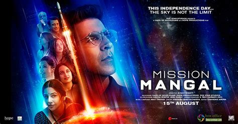 Akshay Kumar Shares First Look Poster Of Mission Mangal 15 August 2019