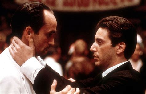 The Siblings Fredo John Cazale And Michael Corleone Al Pacino