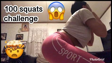 Squats Challenge Almost Pass Out YouTube