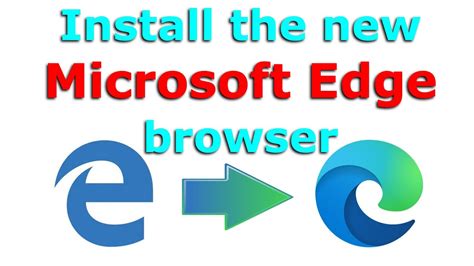 How To Install Microsoft Edge Browser YouTube