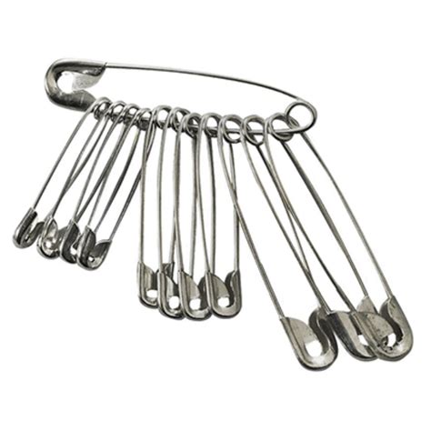 Assorted Safety Pins 12pkg Fasp012 Spi Health And Safety